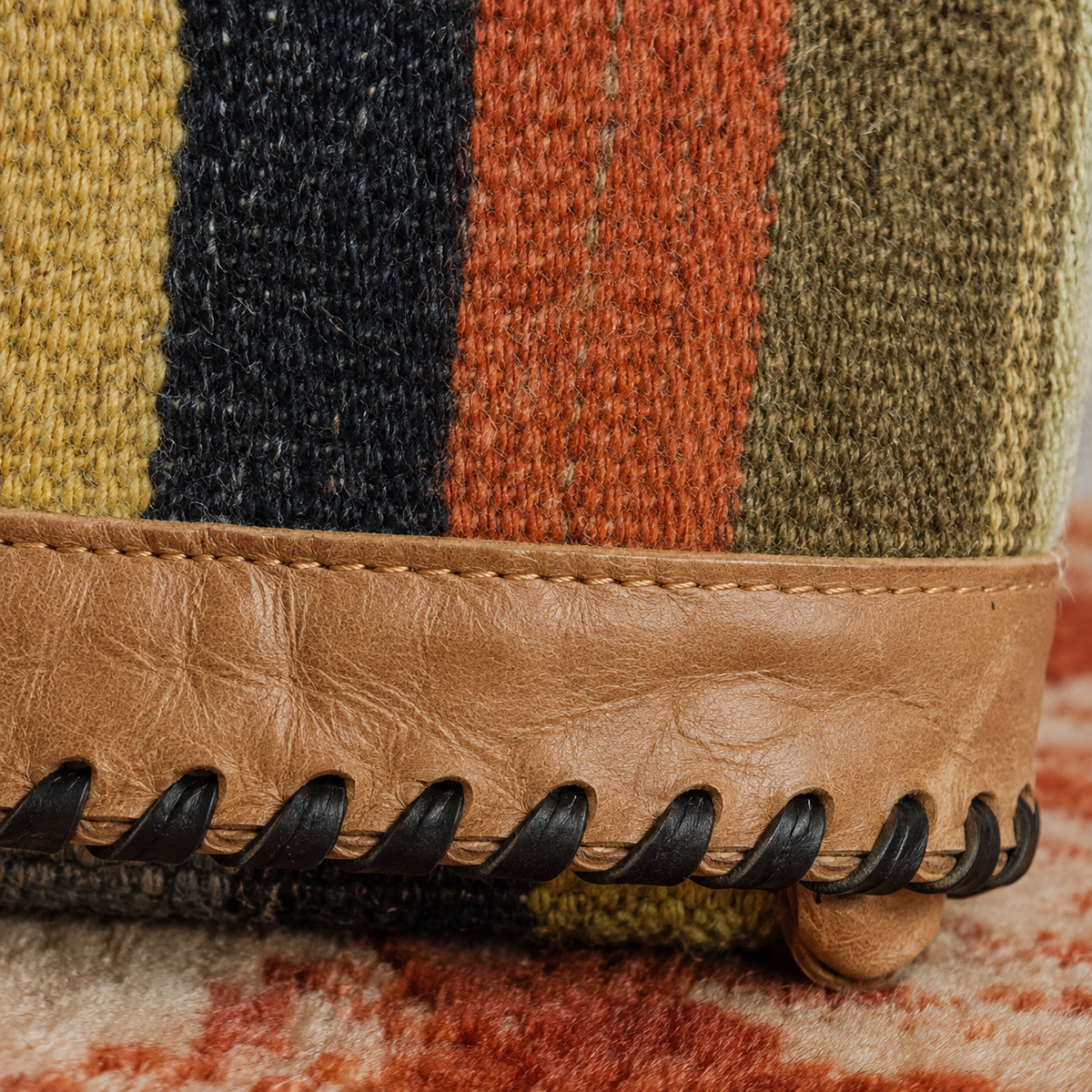 Handwoven Striped Kilim Tote